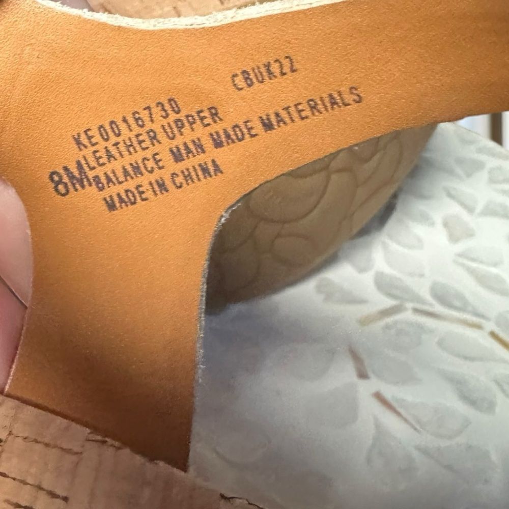 NEW KORK-EASE Women’s Tatiana Sandal Heel in light gold panna cotta Size 8 M - Picture 12 of 14